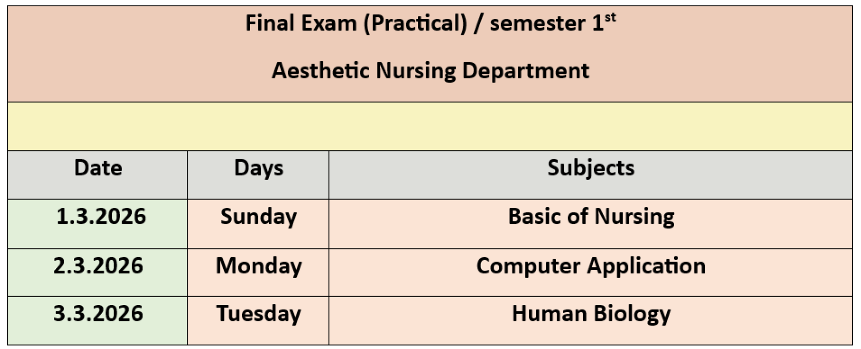 course
